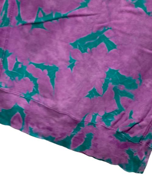 Champion（チャンピオン）Champion (チャンピオン) 90s リバースウィーブスウェット パープル×グリーン サイズ:XLの古着・服飾アイテム