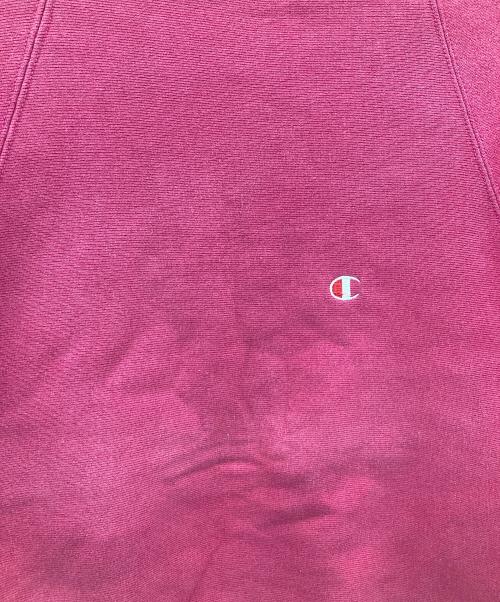 Champion（チャンピオン）Champion (チャンピオン) 90s リバースウィーブスウェット ショッキングピンク サイズ:Mの古着・服飾アイテム