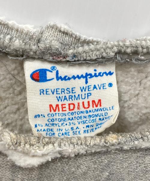 Champion（チャンピオン）Champion (チャンピオン) 80s リバースウィーブスウェット グレー サイズ:Mの古着・服飾アイテム