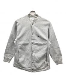 Champion（チャンピオン）の古着「90s スウェットカーディガン スナップボタン」｜グレー