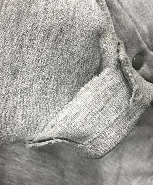 Champion（チャンピオン）Champion (チャンピオン) 90s スウェットカーディガン スナップボタン グレー サイズ:X-LARGEの古着・服飾アイテム