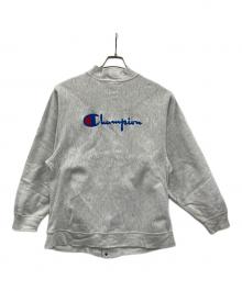 Champion（チャンピオン）の古着「90s スウェットカーディガン リバースウィーブ」｜グレー