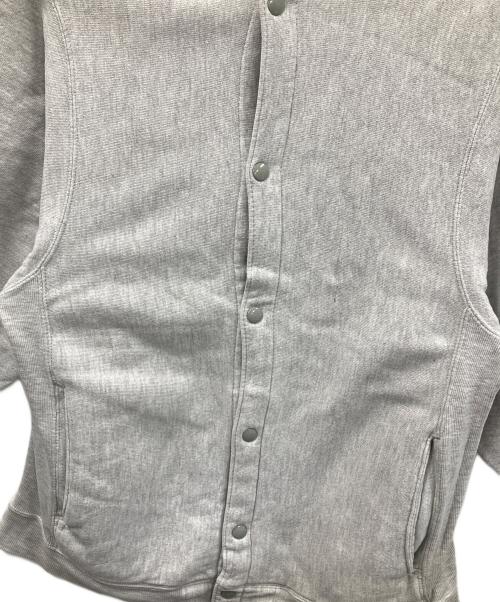Champion（チャンピオン）Champion (チャンピオン) 90s スウェットカーディガン リバースウィーブ グレー サイズ:Mの古着・服飾アイテム