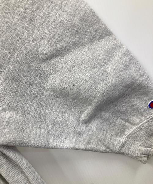 Champion（チャンピオン）Champion (チャンピオン) 90s スウェットカーディガン リバースウィーブ グレー サイズ:Mの古着・服飾アイテム
