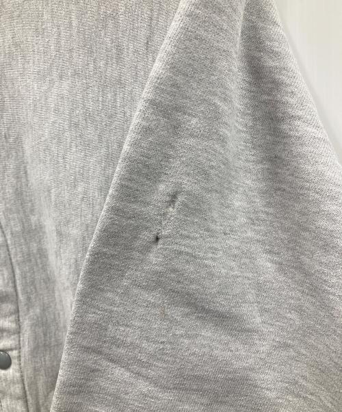 Champion（チャンピオン）Champion (チャンピオン) 90s スウェットカーディガン リバースウィーブ グレー サイズ:Mの古着・服飾アイテム