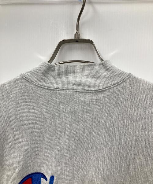 Champion（チャンピオン）Champion (チャンピオン) 90s スウェットカーディガン リバースウィーブ グレー サイズ:Mの古着・服飾アイテム