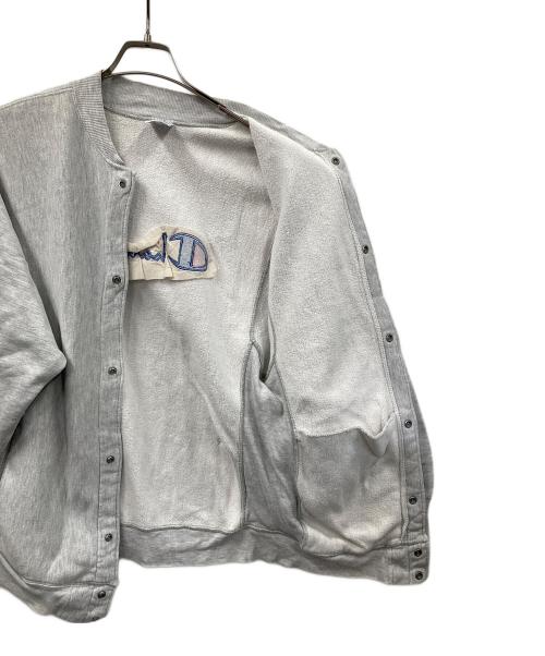 Champion（チャンピオン）Champion (チャンピオン) 90s スウェットカーディガン リバースウィーブ グレー サイズ:Mの古着・服飾アイテム