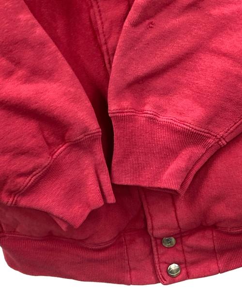 Champion（チャンピオン）Champion (チャンピオン) 90s スウェットカーディガン リバースウィーブ レッド サイズ:Mの古着・服飾アイテム