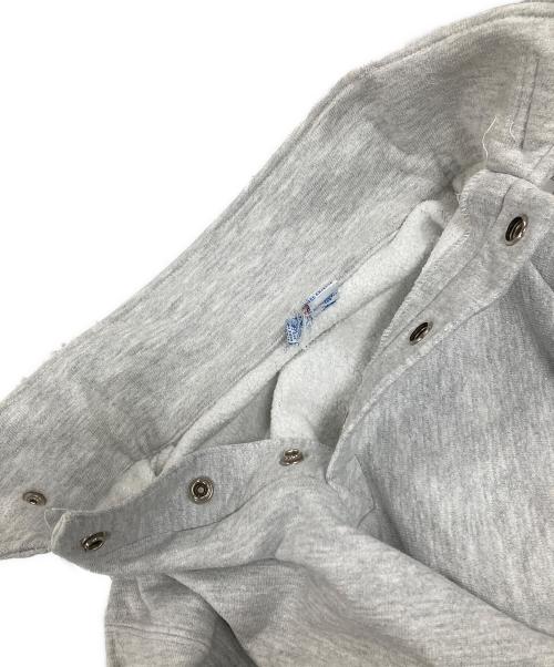 Champion（チャンピオン）Champion (チャンピオン) 90s ハーフスナップスウェット グレー サイズ:Mの古着・服飾アイテム