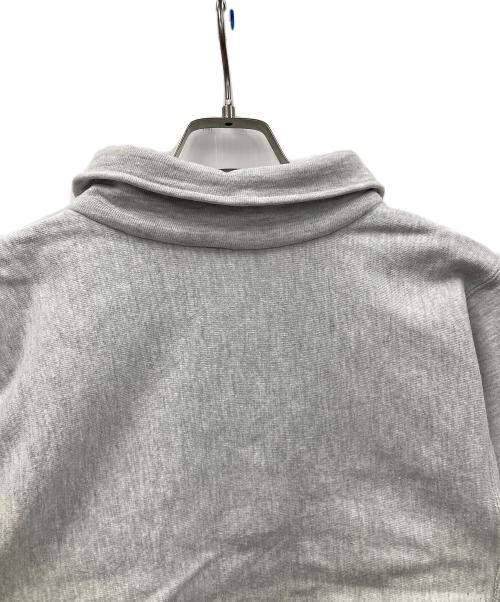 Champion（チャンピオン）Champion (チャンピオン) 90s ハーフスナップスウェット グレー サイズ:Mの古着・服飾アイテム