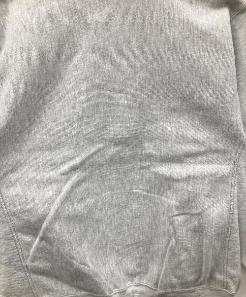 Champion（チャンピオン）Champion (チャンピオン) 90s ハーフスナップスウェット グレー サイズ:Mの古着・服飾アイテム