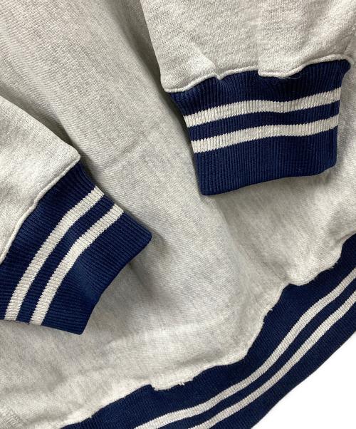 Champion（チャンピオン）Champion (チャンピオン) 90s リバースウィーブスウェット グレー×ネイビー サイズ:Lの古着・服飾アイテム
