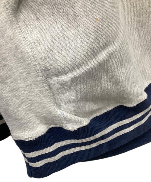 Champion（チャンピオン）Champion (チャンピオン) 90s リバースウィーブスウェット グレー×ネイビー サイズ:Lの古着・服飾アイテム