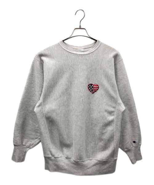 Champion（チャンピオン）Champion (チャンピオン) 90s リバースウィーブスウェット グレー サイズ:X-LARGEの古着・服飾アイテム