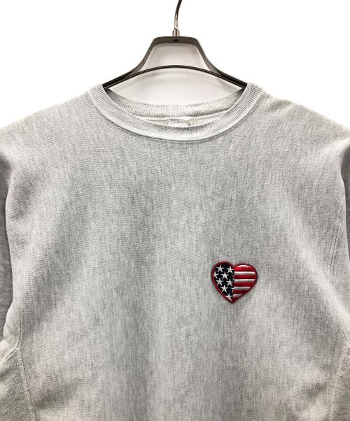 Champion（チャンピオン）Champion (チャンピオン) 90s リバースウィーブスウェット グレー サイズ:X-LARGEの古着・服飾アイテム