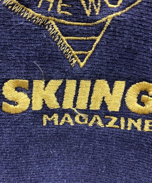 Champion（チャンピオン）Champion (チャンピオン) 90s リバースウィーブスウェット SALOMON（サロモン） ネイビー サイズ:MEDIUMの古着・服飾アイテム