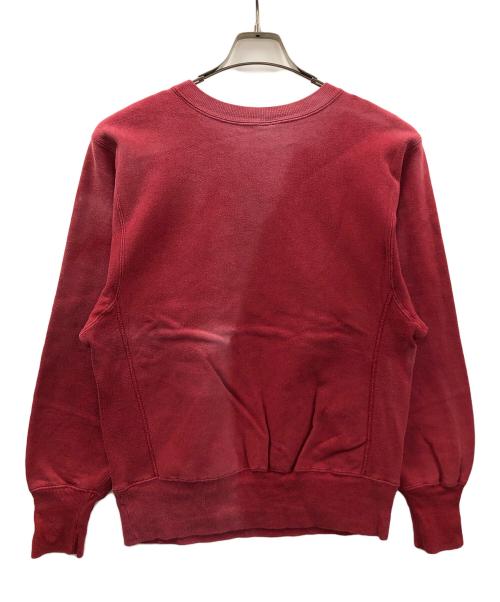Champion（チャンピオン）Champion (チャンピオン) 90s リバースウィーブスウェット USMA（ユナイテッド ステイツ ミリタリー アカデミー） レッド サイズ:MEDIUMの古着・服飾アイテム