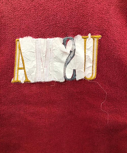 Champion（チャンピオン）Champion (チャンピオン) 90s リバースウィーブスウェット USMA（ユナイテッド ステイツ ミリタリー アカデミー） レッド サイズ:MEDIUMの古着・服飾アイテム