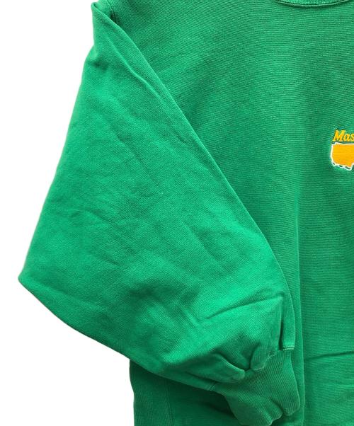 Champion（チャンピオン）Champion (チャンピオン) 80s リバースウィーブスウェット Masters(マスターズ) グリーン サイズ:X-LARGEの古着・服飾アイテム
