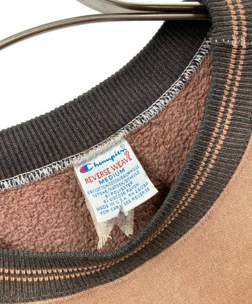 Champion（チャンピオン）Champion (チャンピオン) 90s リバースウィーブスウェット ブラウン サイズ:Mの古着・服飾アイテム