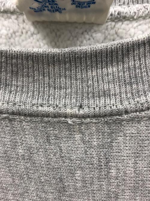 Champion（チャンピオン）Champion (チャンピオン) 80s リバースウィーブスウェット UNIVERSITY NORTH DAKOTA（ユニバーシティ ノース ダコタ） グレー サイズ:MEDIUMの古着・服飾アイテム