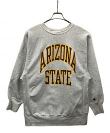 Champion（チャンピオン）の古着「90s リバースウィーブスウェット ARIZONA STATE（アリゾナ ステート）」｜グレー