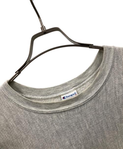 Champion（チャンピオン）Champion (チャンピオン) 90s リバースウィーブスウェット BINGHAMTON UNIVERSITY（ビンガムトン ユニバーシティ） グレー サイズ:XX-LARGEの古着・服飾アイテム