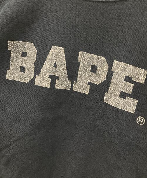 Champion REVERSE WEAVE（チャンピオン リバース ウィーブ）Champion REVERSE WEAVE (チャンピオン リバース ウィーブ) A BATHING APE (ア ベイシング エイプ) リバースウィーブスウェット ネイビー サイズ:Mの古着・服飾アイテム