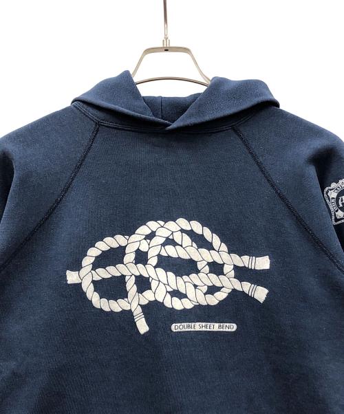 Champion（チャンピオン）Champion (チャンピオン) Abercrombie & Fitch (アバクロンビー アンド フィッチ) プルオーバーパーカー ネイビー サイズ:実寸サイズにてご確認ください。の古着・服飾アイテム