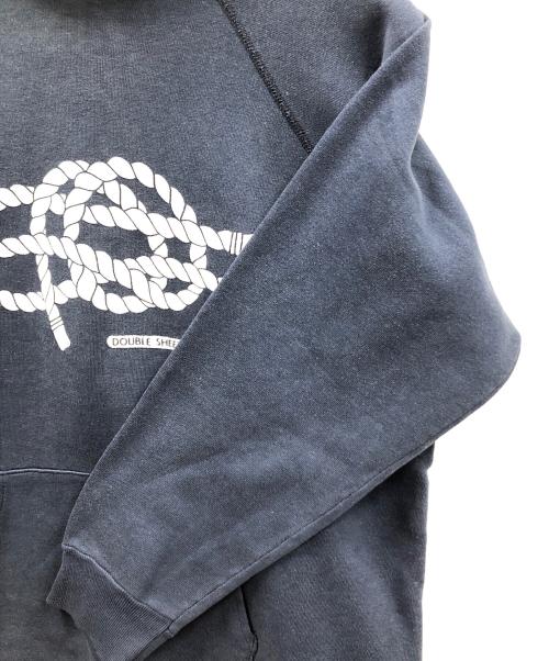 Champion（チャンピオン）Champion (チャンピオン) Abercrombie & Fitch (アバクロンビー アンド フィッチ) プルオーバーパーカー ネイビー サイズ:実寸サイズにてご確認ください。の古着・服飾アイテム