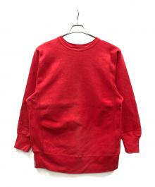 Champion REVERSE WEAVE×LAND'S END（チャンピオン リバース ウィーブ×ランズエンド）の古着「リバースウィーブスウェット」｜レッド