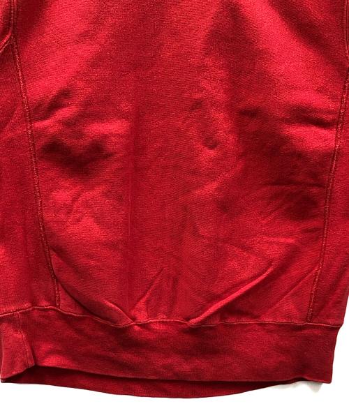 Champion REVERSE WEAVE（チャンピオン リバース ウィーブ）Champion REVERSE WEAVE (チャンピオン リバース ウィーブ) LAND'S END (ランズエンド) リバースウィーブスウェット レッド サイズ:MEDIUMの古着・服飾アイテム