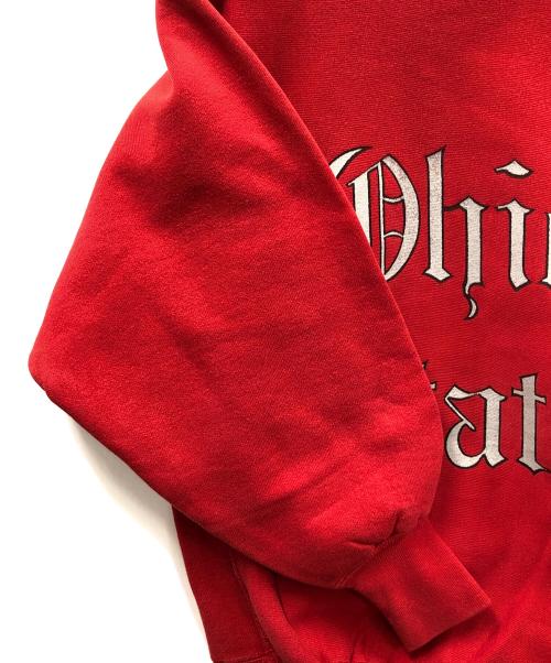 Champion（チャンピオン）Champion (チャンピオン) リバースウィーブスウェット Ohio State(オハイオステイツ) レッド サイズ:実寸サイズにてご確認ください。の古着・服飾アイテム