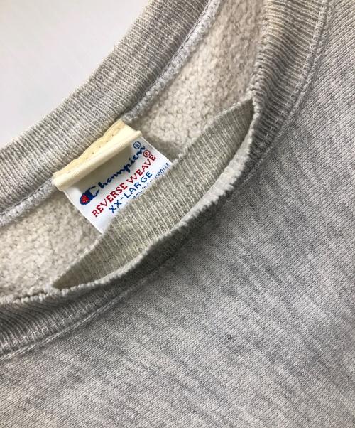 HEXICO（ヘキシコ）HEXICO (ヘキシコ) Champion (チャンピオン) 再構築スウェット グレー サイズ:XX-LARGEの古着・服飾アイテム