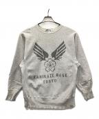 カミカゼ×Championカミカゼ×チャンピオン）の古着「リメイクスウェット」｜グレー