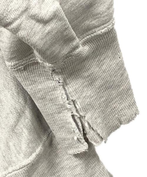 カミカゼ（カミカゼ）カミカゼ (カミカゼ) Champion (チャンピオン) リメイクスウェット グレー サイズ:LARGEの古着・服飾アイテム