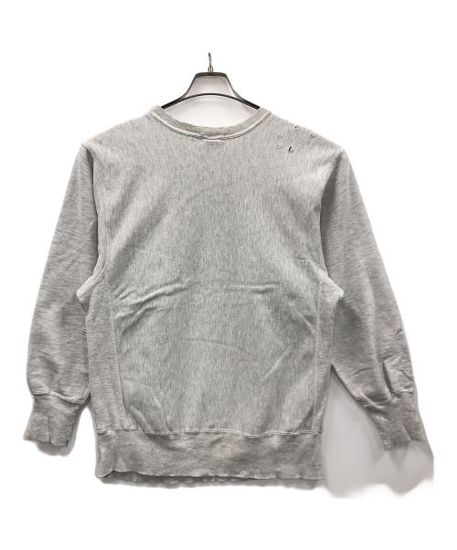 カミカゼ（カミカゼ）カミカゼ (カミカゼ) Champion (チャンピオン) リメイクスウェット グレー サイズ:LARGEの古着・服飾アイテム