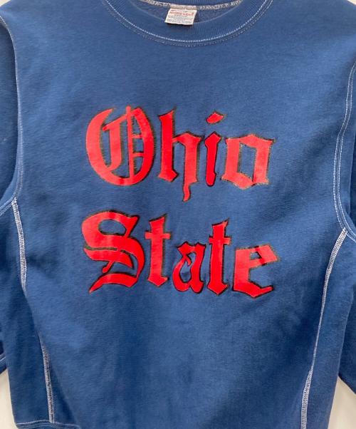 Champion（チャンピオン）Champion (チャンピオン) スウェット REVERSE WERVE（リバースウェーブ） 90s ネイビー サイズ:Mの古着・服飾アイテム