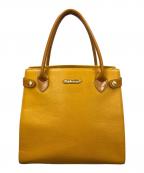 BURBERRYバーバリー）の古着「ハンドバッグ」｜イエロー