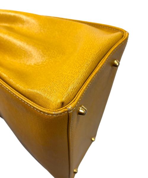 BURBERRY（バーバリー）BURBERRY (バーバリー) ハンドバッグ イエロー サイズ:実寸サイズにてご確認ください。の古着・服飾アイテム