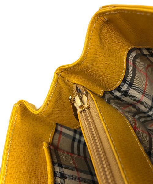 BURBERRY（バーバリー）BURBERRY (バーバリー) ハンドバッグ イエロー サイズ:実寸サイズにてご確認ください。の古着・服飾アイテム