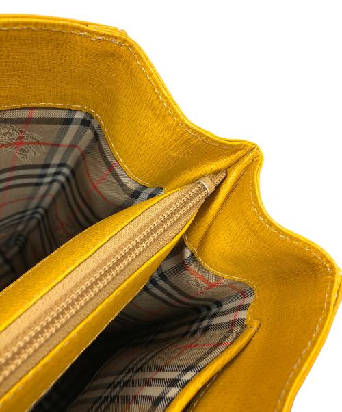 BURBERRY（バーバリー）BURBERRY (バーバリー) ハンドバッグ イエロー サイズ:実寸サイズにてご確認ください。の古着・服飾アイテム