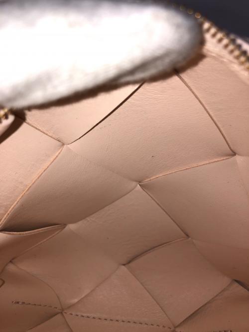 BOTTEGA VENETA（ボッテガベネタ）BOTTEGA VENETA (ボッテガベネタ) ショルダーバッグ MINI CASSETTE CAMERA BAG（ミニ カセット カメラ バッグ） ピンク サイズ:実寸サイズにてご確認ください。の古着・服飾アイテム