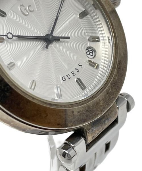 GUESS（ゲス）GUESS (ゲス) 腕時計 クォーツ SSブレスレット ホワイト サイズ:実寸サイズにてご確認ください。の古着・服飾アイテム