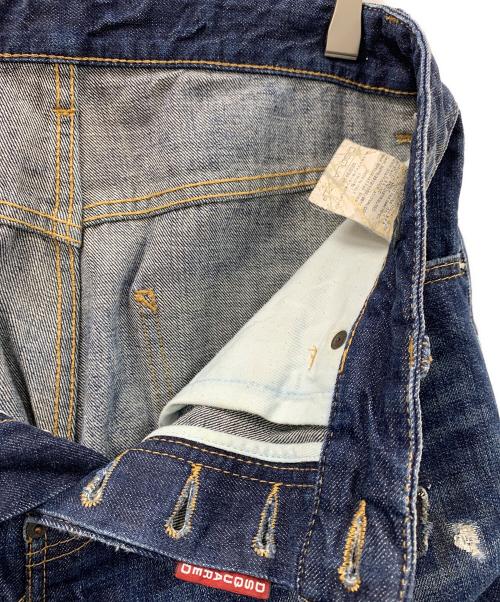 DSQUARED2（ディースクエアード）DSQUARED2 (ディースクエアード) デニムパンツ 12AW バイカーデニム インディゴ サイズ:44の古着・服飾アイテム