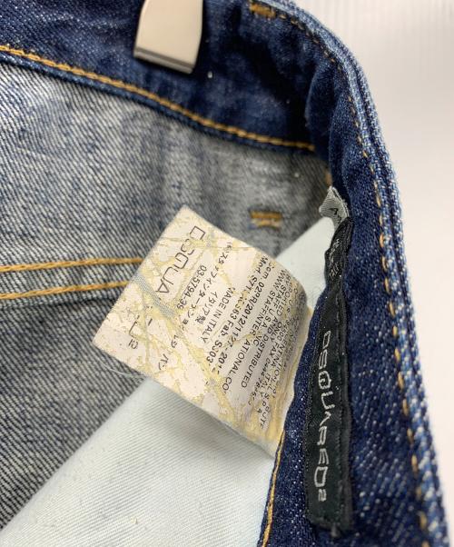 DSQUARED2（ディースクエアード）DSQUARED2 (ディースクエアード) デニムパンツ 12AW バイカーデニム インディゴ サイズ:44の古着・服飾アイテム