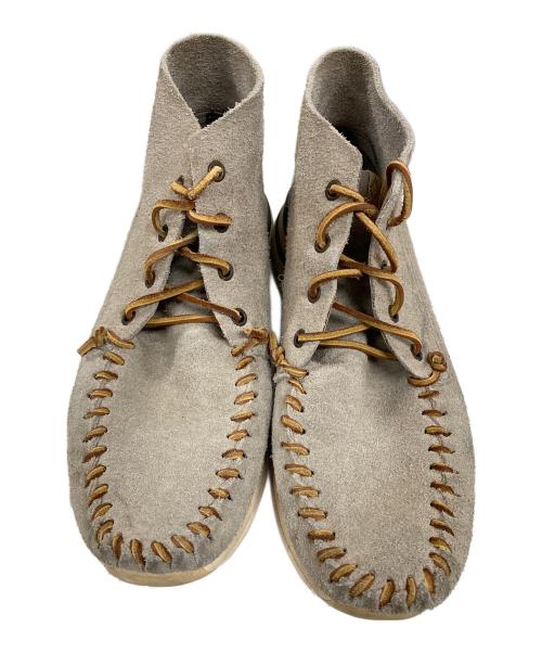 VISVIM（ビズビム）VISVIM (ビズビム) モカシンシューズ 2015 Fall YUCCA MOC MID-FOLK グレー サイズ:実寸サイズにご確認ください。の古着・服飾アイテム