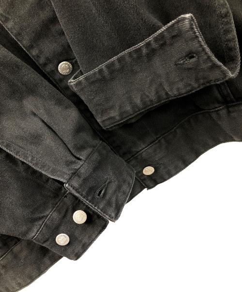 ZUTOMAYO MART（ズトマヨ マート）ZUTOMAYO MART (ズトマヨ マート) OverSize Denim Jacket オーバーサイズ デニム ジャケット ブラック サイズ:4XLの古着・服飾アイテム