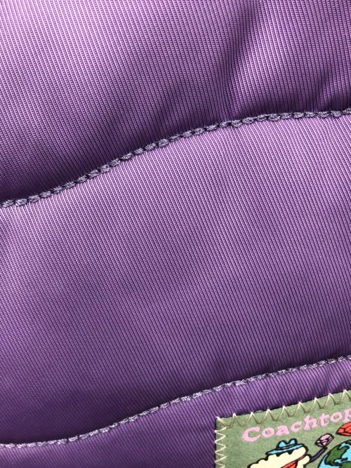 Coachtopia（コーチトピア）Coachtopia (コーチトピア) 2WAYバッグ トートバッグ ショルダーバッグ ループミニパフィートート パープル サイズ:実寸サイズにてご確認下さい。の古着・服飾アイテム