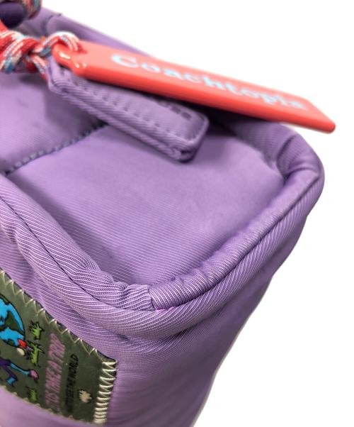 Coachtopia（コーチトピア）Coachtopia (コーチトピア) 2WAYバッグ トートバッグ ショルダーバッグ ループミニパフィートート パープル サイズ:実寸サイズにてご確認下さい。の古着・服飾アイテム